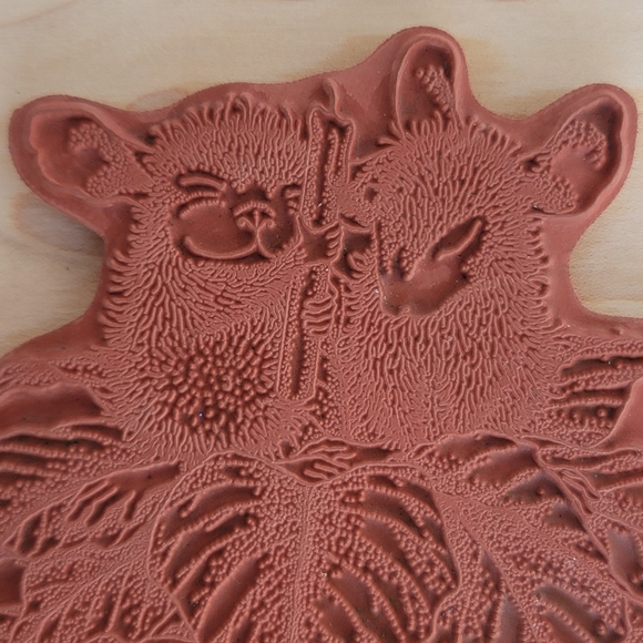 Stampabilities House-Mouse  Silent Mice Wooden Mounted Rubber Stamp No. 276 - Picture 13 of 16